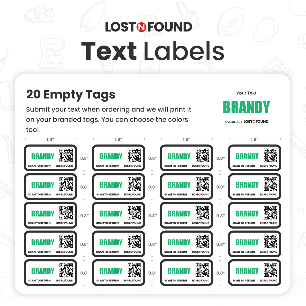 Branded Tags Pack