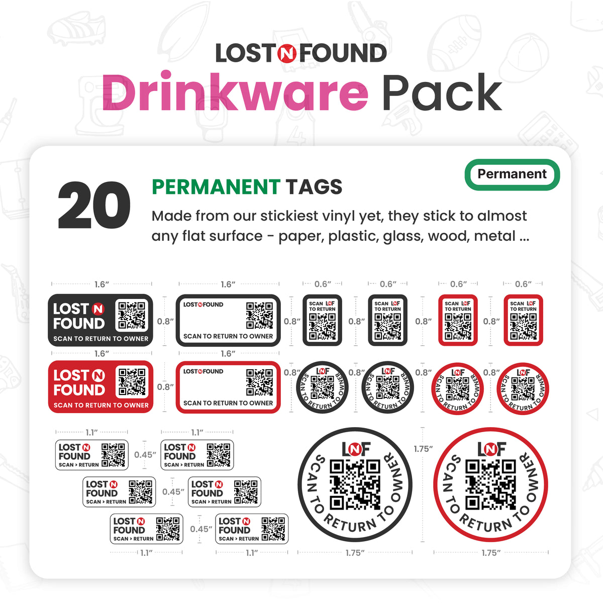 Drinkware  - Water Bottle Pack