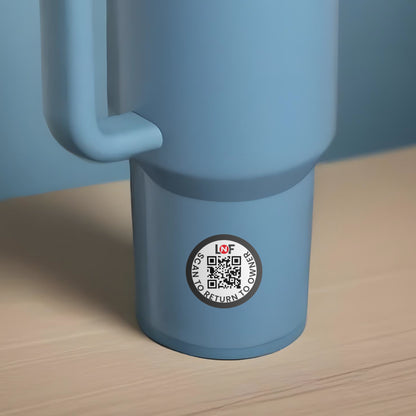 Waterproof kids tag labels for water bottles and drinkware